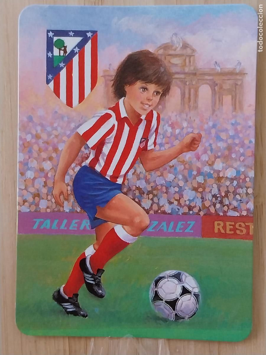 Coleccionismo Calendarios: ATLETICO AT MADRID ILUSTRACION HIMNO CALENDARIO 1993 PUBLI ARTILLEROS BAR REF BO 5836