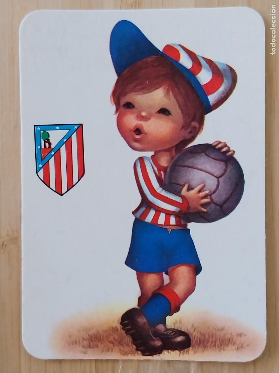 Coleccionismo Calendarios: ATLETICO AT MADRID ILUSTRACION CALENDARIO 1991 PUBLI IMAGEN FOTOCOPIAS REF WCB 206