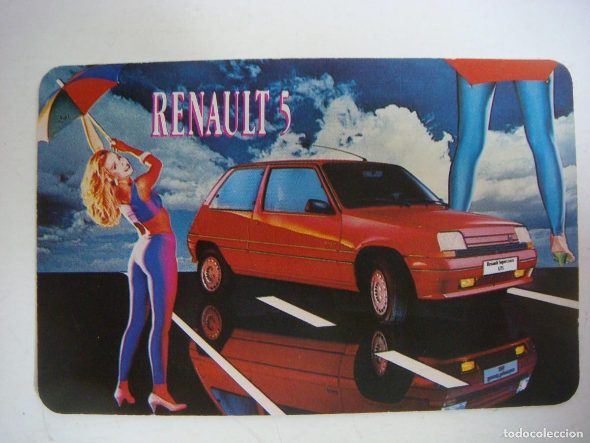 Collectables Calendars: CALENDARIO DE FOURNIER DE RENAULT-5-A&Ntilde;O 1989-ALB-N&ordm;-7