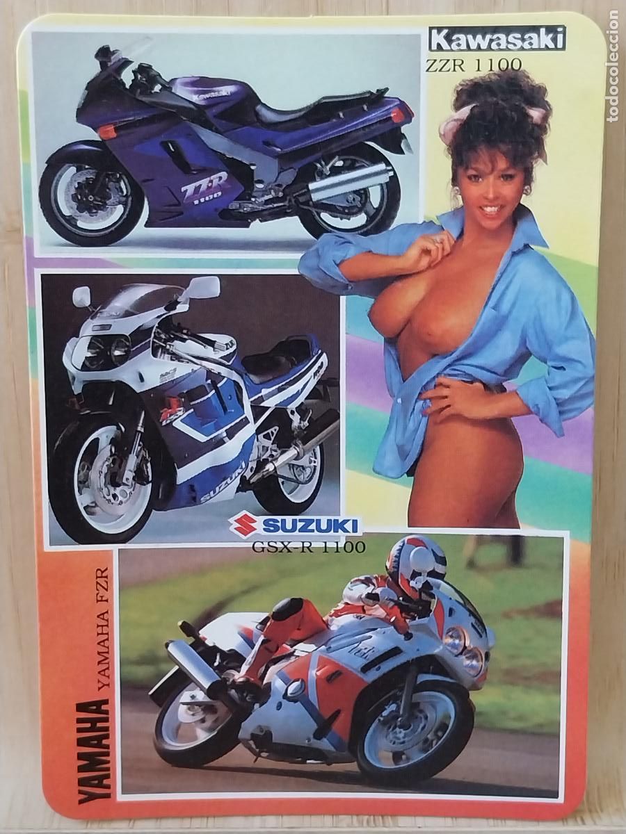 Coleccionismo Calendarios: SUZUKI KAWASAKI YAMAHA MOTOS CALENDARIO 1993 PUBLI VERONICA HELADERIA REF MC 38