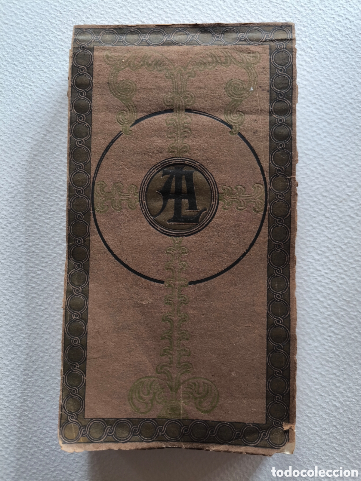 Coleccionismo Calendarios: Raro Calendario Art&iacute;stico Italiano 1917 - Alfieri & Lacroix Milano - Formato Taco - &iexcl;Preciosas L&aacute;min