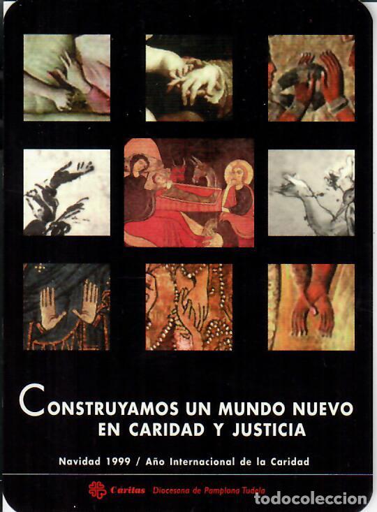 Coleccionismo Calendarios: CALENDARIO DE PUBLICIDAD - A&Ntilde;O 2000 - C&Aacute;RITAS DIOCESANA DE PAMPLONA