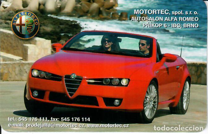Collezionismo Calendari: CALENDARIO DE BOLSILLO DE REP. CHECA - A&Ntilde;O 2007 - ALFA ROMEO