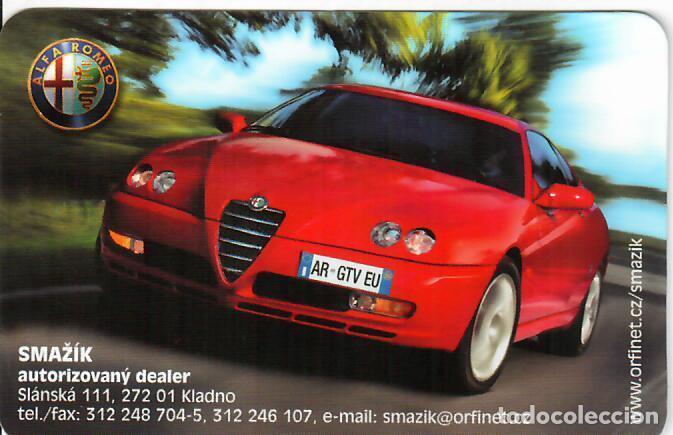 Collezionismo Calendari: CALENDARIO DE BOLSILLO DE REP. CHECA - A&Ntilde;O 2004 - ALFA ROMEO