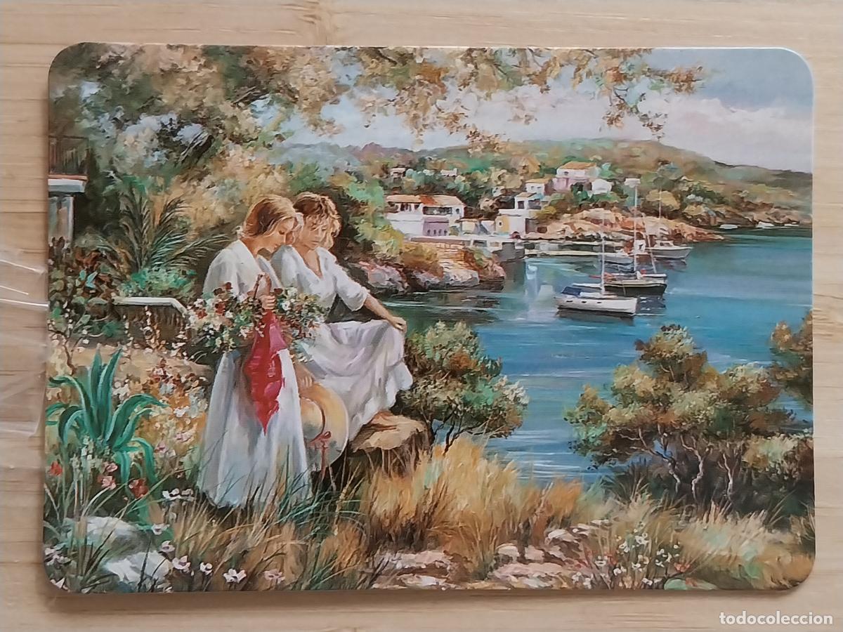 Coleccionismo Calendarios: PAISAJE MUJERES ILUSTRACION CALENDARIO 1998 PUBLI FONTANERO ANGEL ROMA REF BO 669