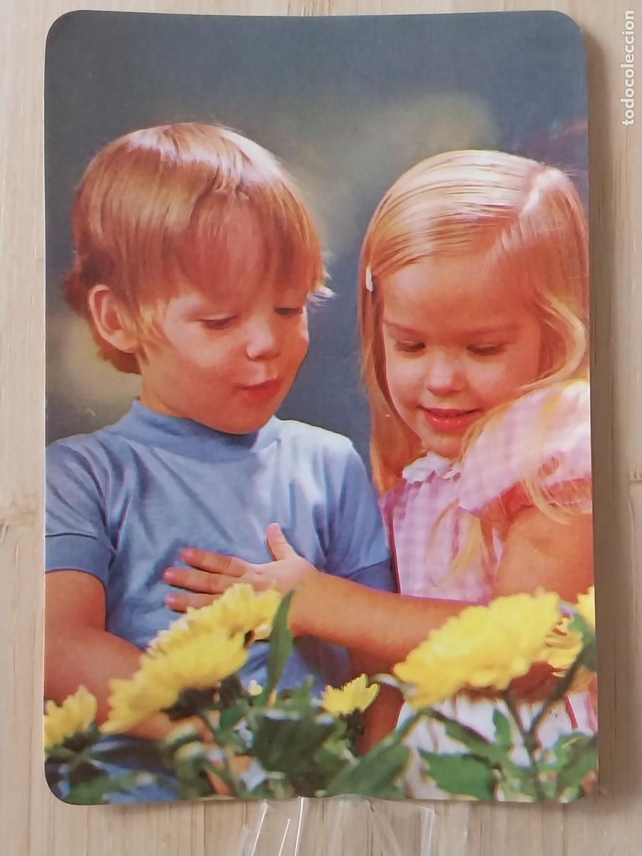 Coleccionismo Calendarios: NI&Ntilde;OS FLORES CALENDARIO 1986 PUBLI DECO DONOSTIARRA REF CLB 1010