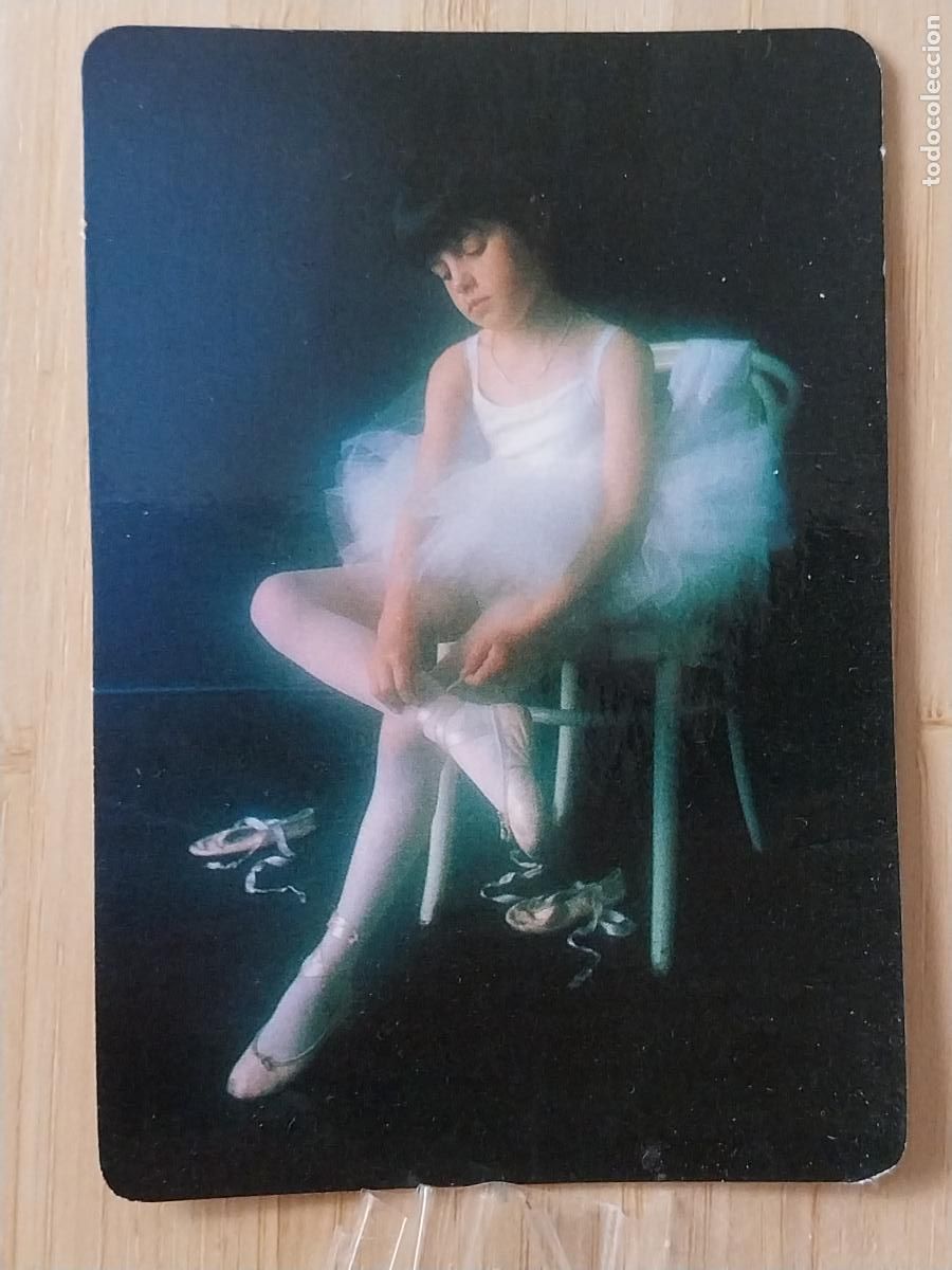 Coleccionismo Calendarios: NI&Ntilde;A TUTU BAILARINA CALENDARIO 1986 PUBLI BODEGA JULIAN REF MP 21