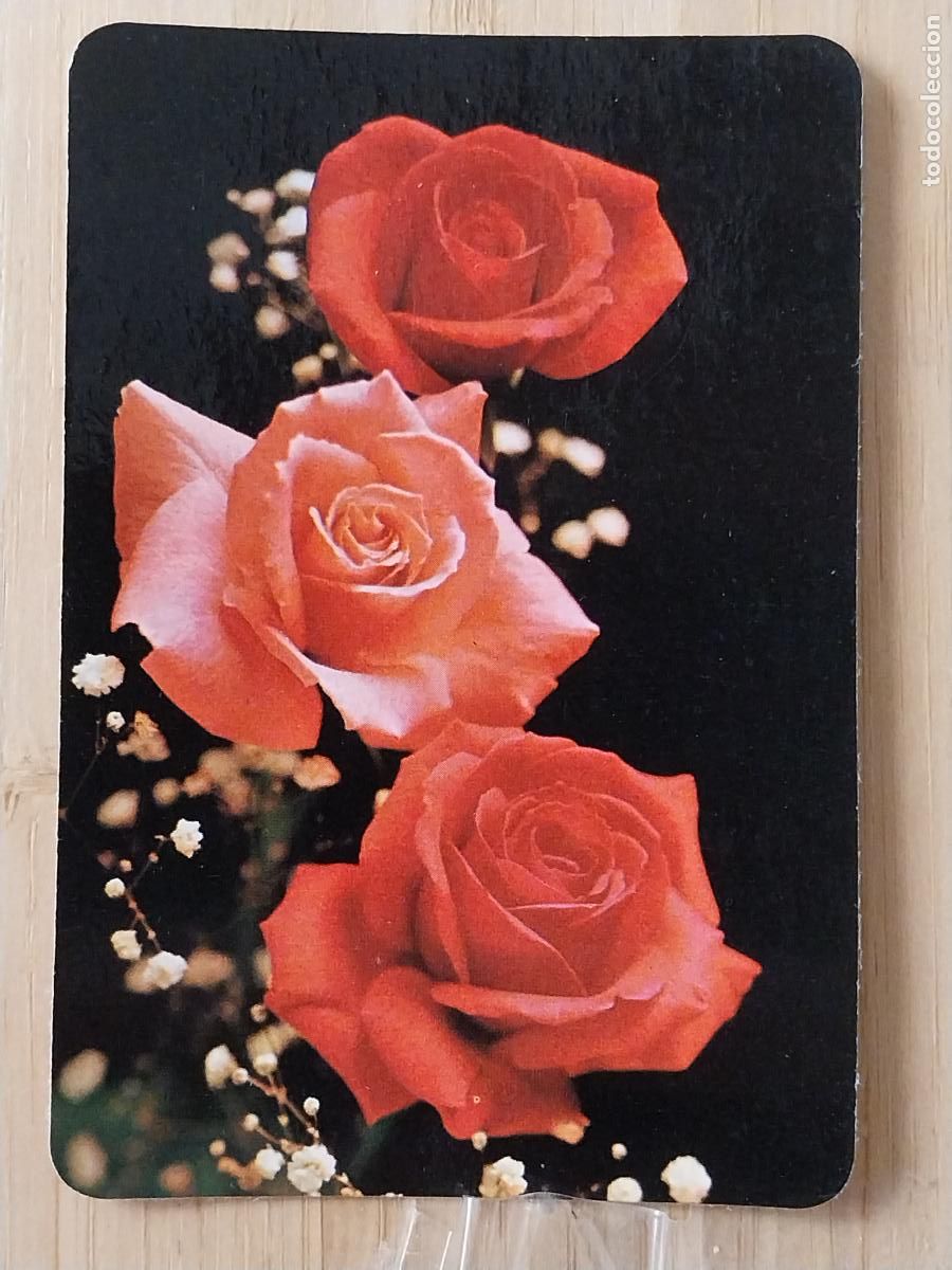 Collectables Calendars: NAVA DE RICOMALILLO BODEGON FLORES CALENDARIO 1984 PUBLI BAR OASIS