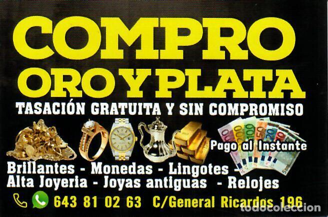 Collectables Calendars: CALENDARIO DE PUBLICIDAD - A&Ntilde;O 2026 - COMPRO ORO General Ricardos