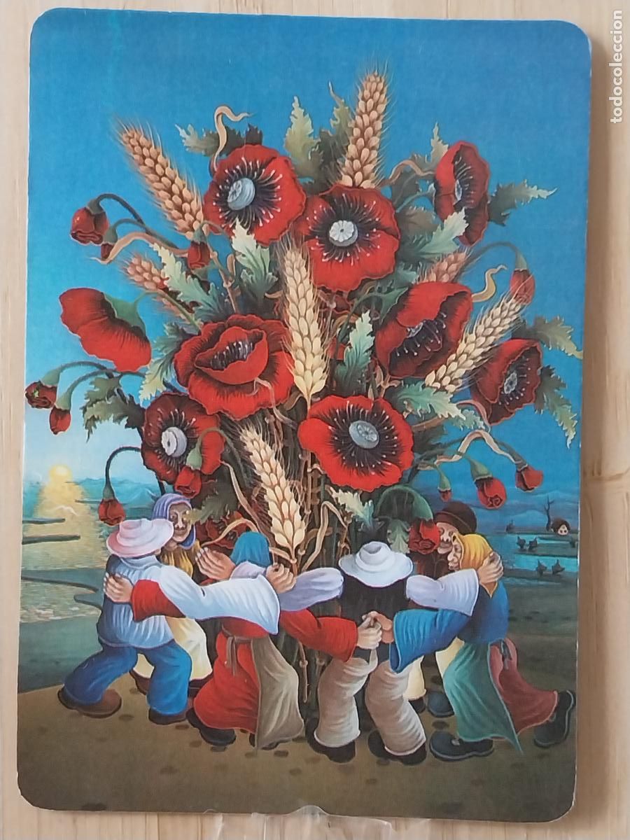 Collectionnisme Calendriers: BODEGON FLORES Y CAMPESINOS CALENDARIO 1985 PUBLI ANSANS POLIURETANO REF MP 78
