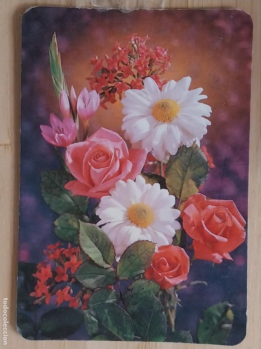 Coleccionismo Calendarios: BODEGON FLORES CALENDARIO 1994 PUBLI LORENGAR REF MC 133
