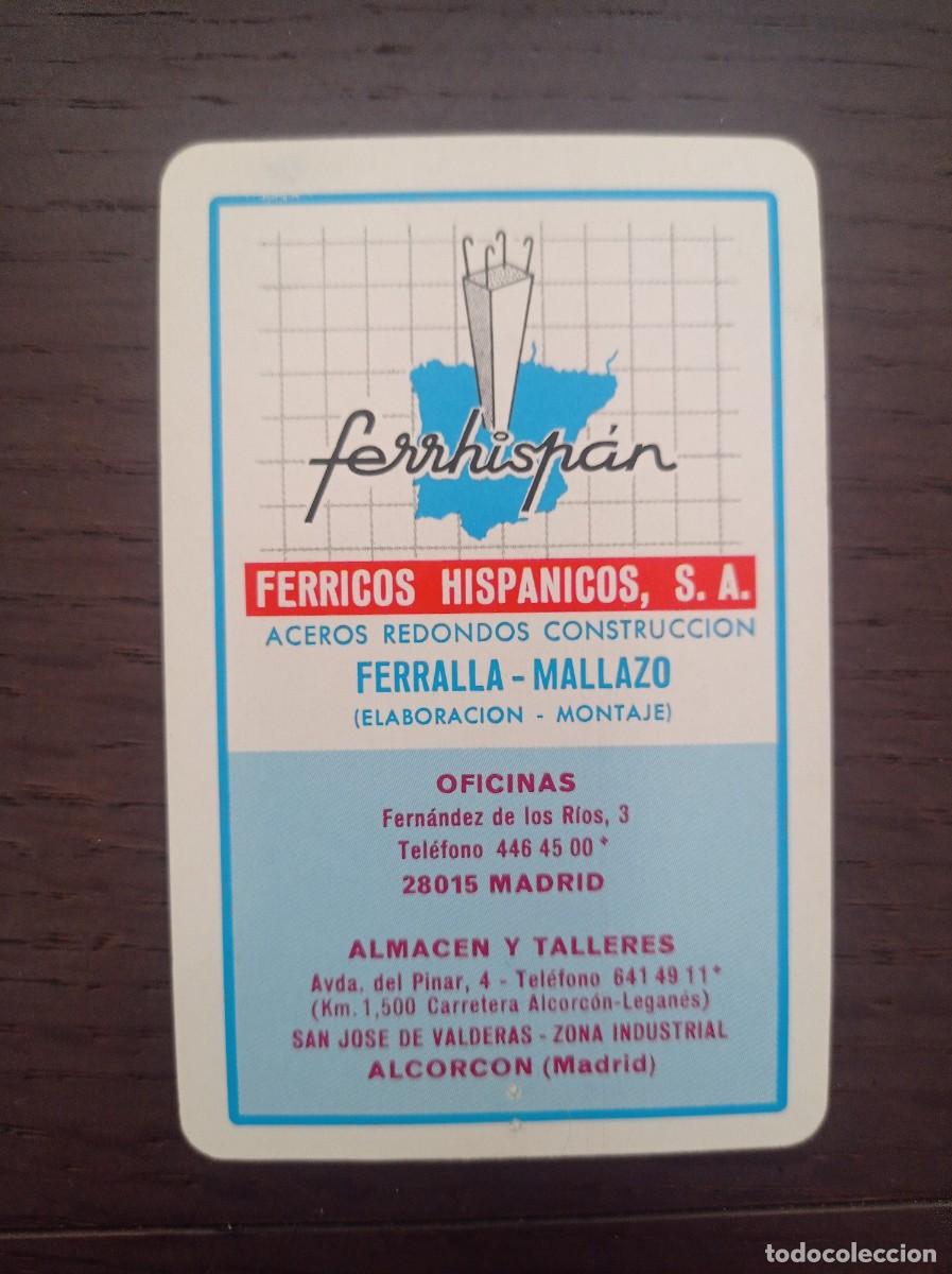 Coleccionismo Calendarios: CALENDARIO FOURNIER. FERRISPAN. F&Eacute;RRICOS HISP&Aacute;NICOS. A&Ntilde;O 1987