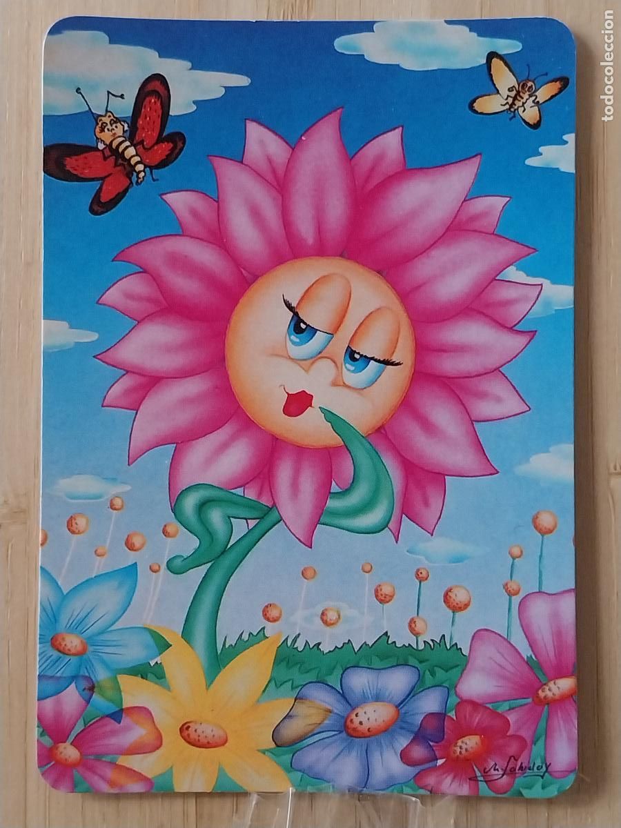 Coleccionismo Calendarios: ILUSTRACION FLORES CALENDARIO 1998 PUBLI PAJARERIA OROP&Eacute;NDOLA REF L221