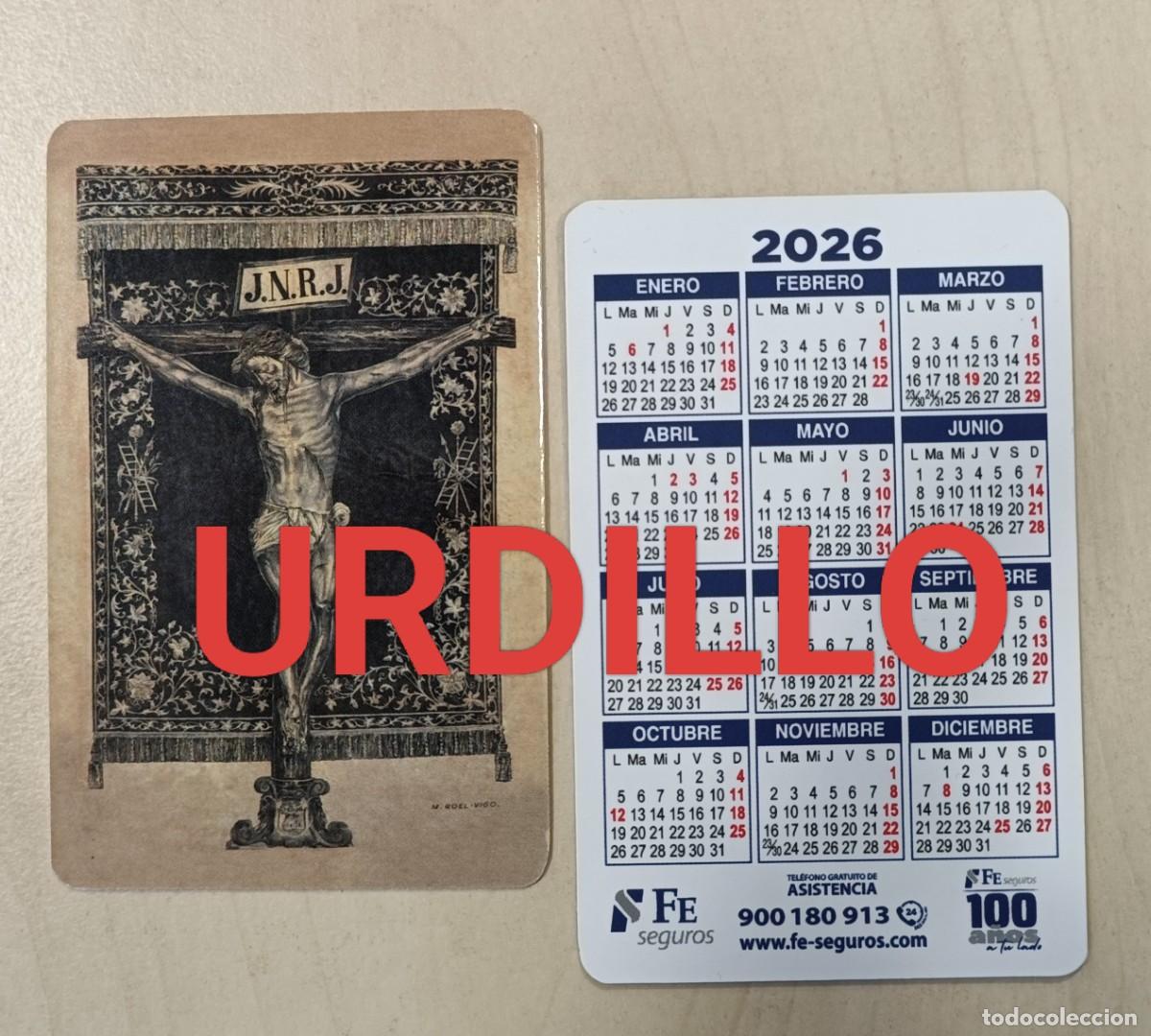 Coleccionismo Calendarios: CALENDARIO BOLSILLO - A&Ntilde;O 2026 - FE SEGUROS
