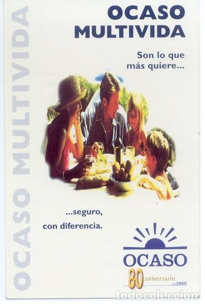 Coleccionismo Calendarios: CALENDARIO BOLSILLO - A&Ntilde;O 2000 - OCASO SEGUROS