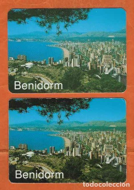 Coleccionismo Calendarios: 2 CALENDARIOS BOLSILLO A&Ntilde;OS 1993-1994 BENIDORM - AGENCIA INMOBILIARIA &Aacute;VILA- VER FOTO REVERSOS