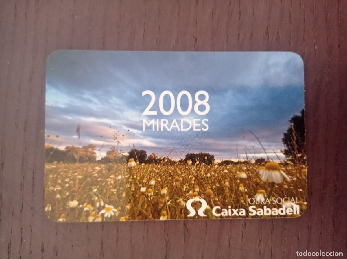 Coleccionismo Calendarios: CALENDARIO PUBLICITARIO. CAIXA SABADELL. A&Ntilde;O 2008