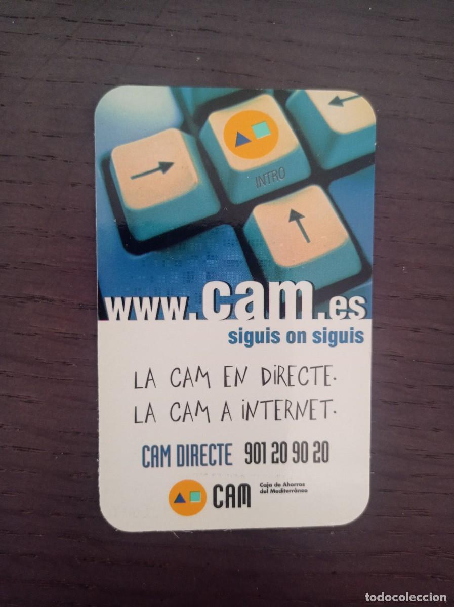 Colecionismo Calend&aacute;rios: CALENDARIO PUBLICITARIO. CAJA DE AHORROS DEL MEDITERR&Aacute;NEO. CAM. A&Ntilde;O 2001