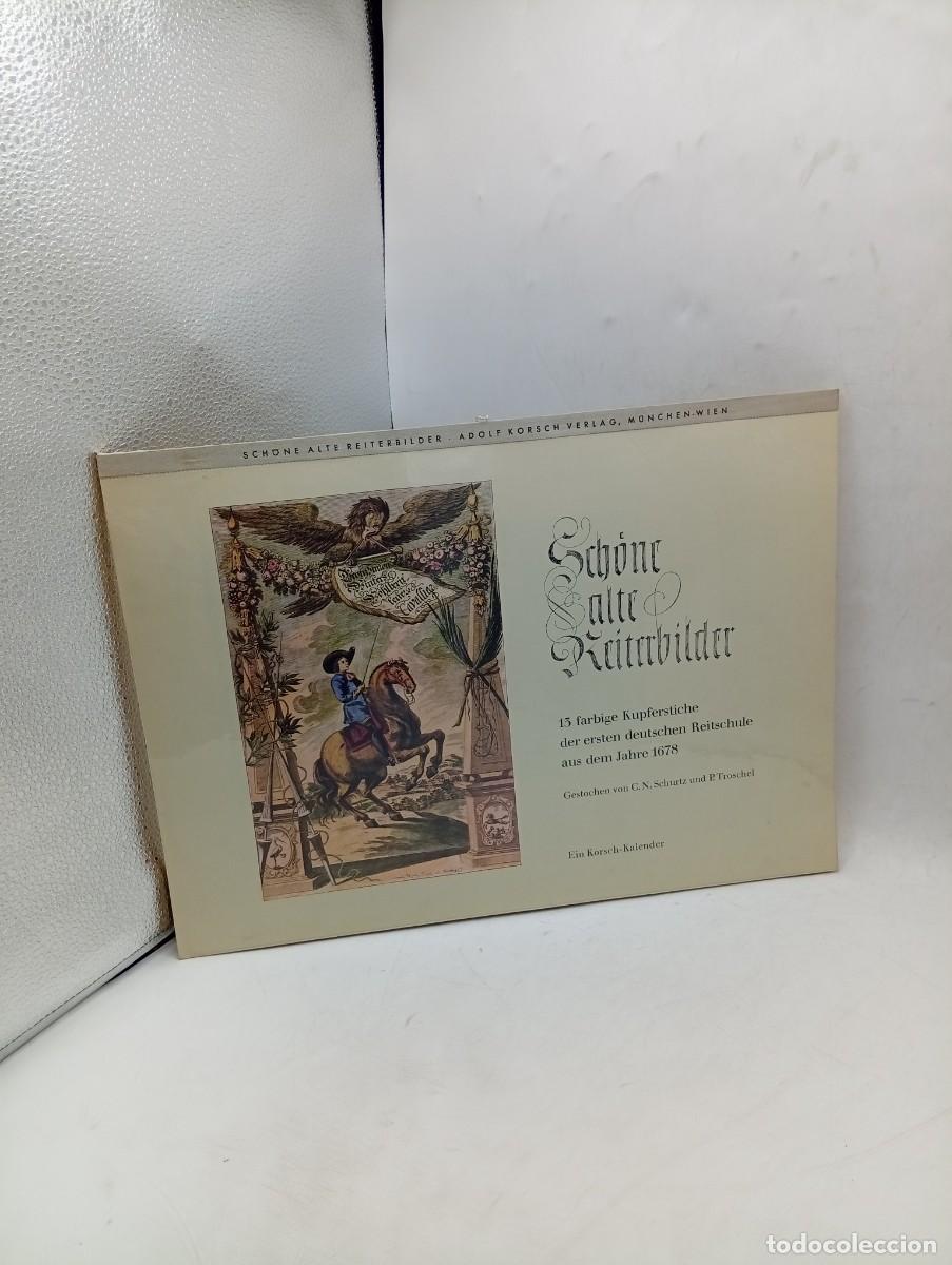 Coleccionismo Calendarios: CALENDARIO. SCH&Ouml;NE ALTE REITERBILDER. ADOLF KORSCH VERLAG. EIN KORSCH-KALENDER. 1968.