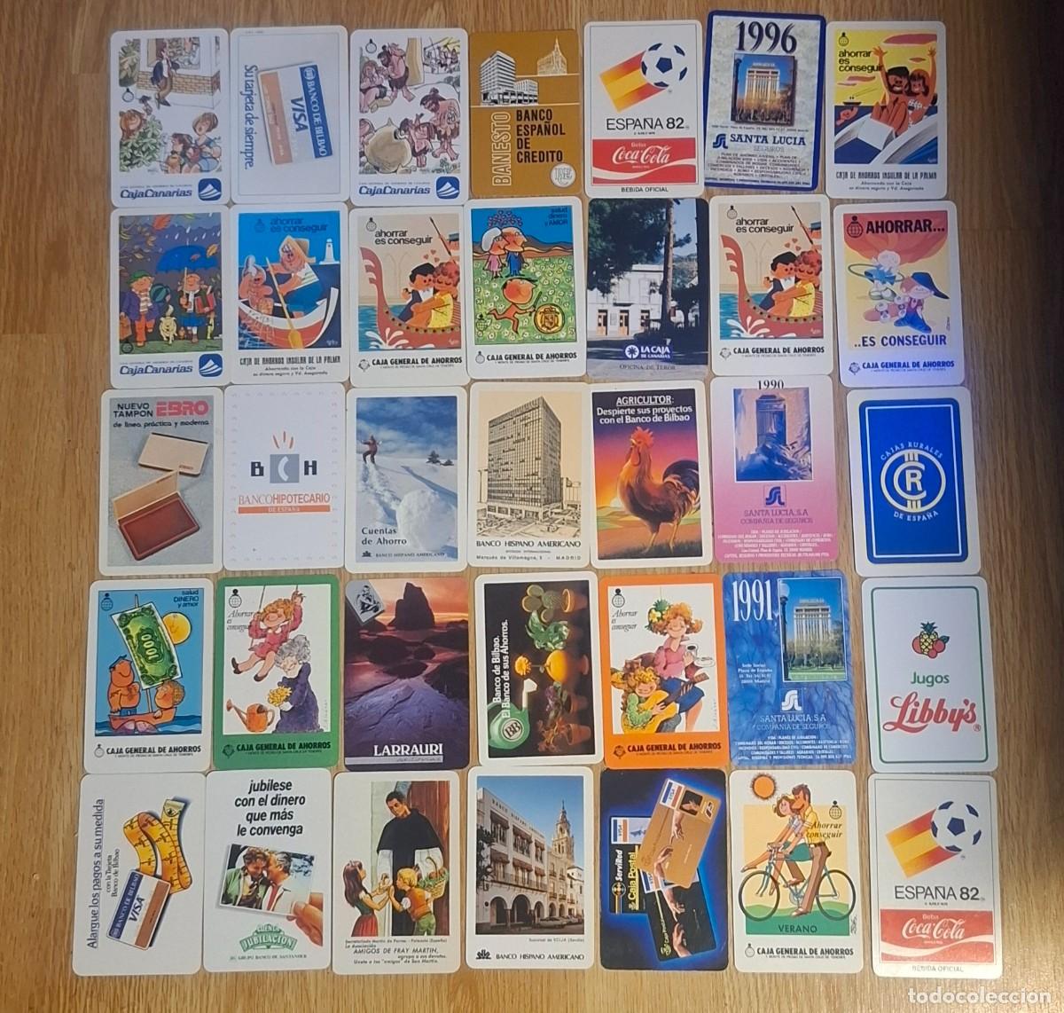 Collezionismo Calendari: Lote de 85 calendarios fournier