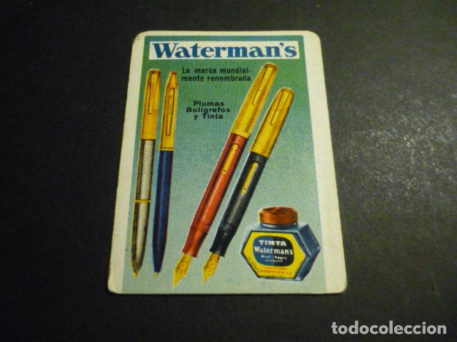 Coleccionismo Calendarios: CALENDARIO DE BOLSILLO FOURNIER 1957 WATERMAN&acute;S