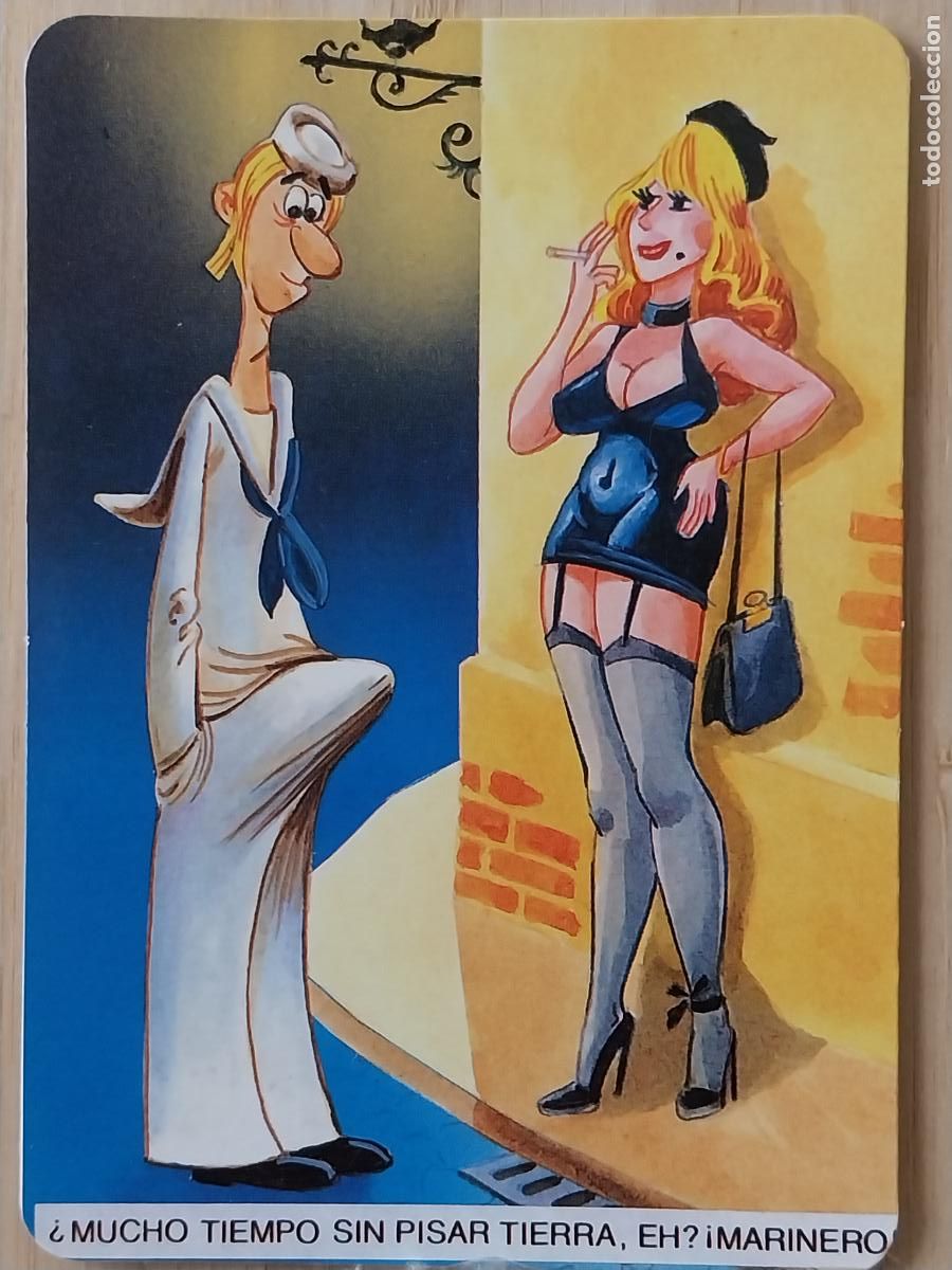Coleccionismo Calendarios: MARINERO ILUSTRACION CALENDARIO 1995 PUBLI ALFREDO&acute;S BAR REF L 224