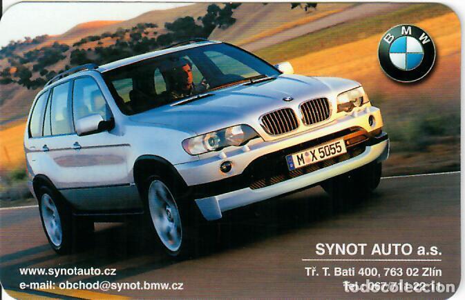 Coleccionismo Calendarios: CALENDARIO DE BOLSILLO DE REP. CHECA - A&Ntilde;O 2002 - BMW