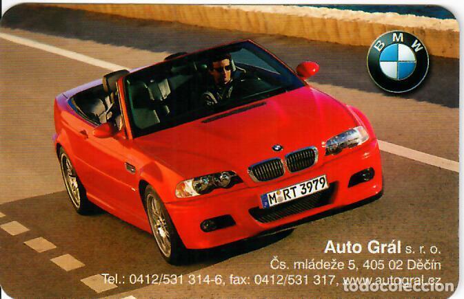 Coleccionismo Calendarios: CALENDARIO DE BOLSILLO DE REP. CHECA - A&Ntilde;O 2002 - BMW
