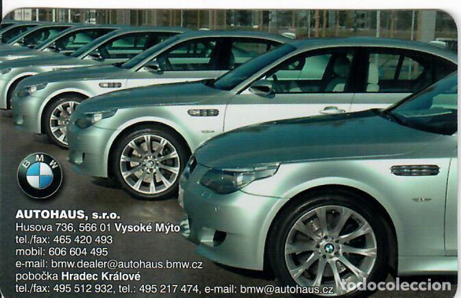 Coleccionismo Calendarios: CALENDARIO DE BOLSILLO DE REP. CHECA - A&Ntilde;O 2005 - BMW