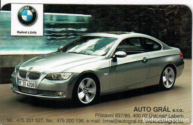 Coleccionismo Calendarios: CALENDARIO DE BOLSILLO DE REP. CHECA - A&Ntilde;O 2007 - BMW