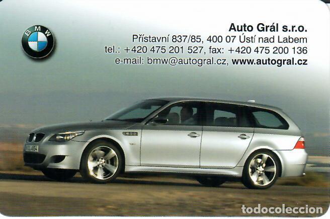 Coleccionismo Calendarios: CALENDARIO DE BOLSILLO DE REP. CHECA - A&Ntilde;O 2008 - BMW
