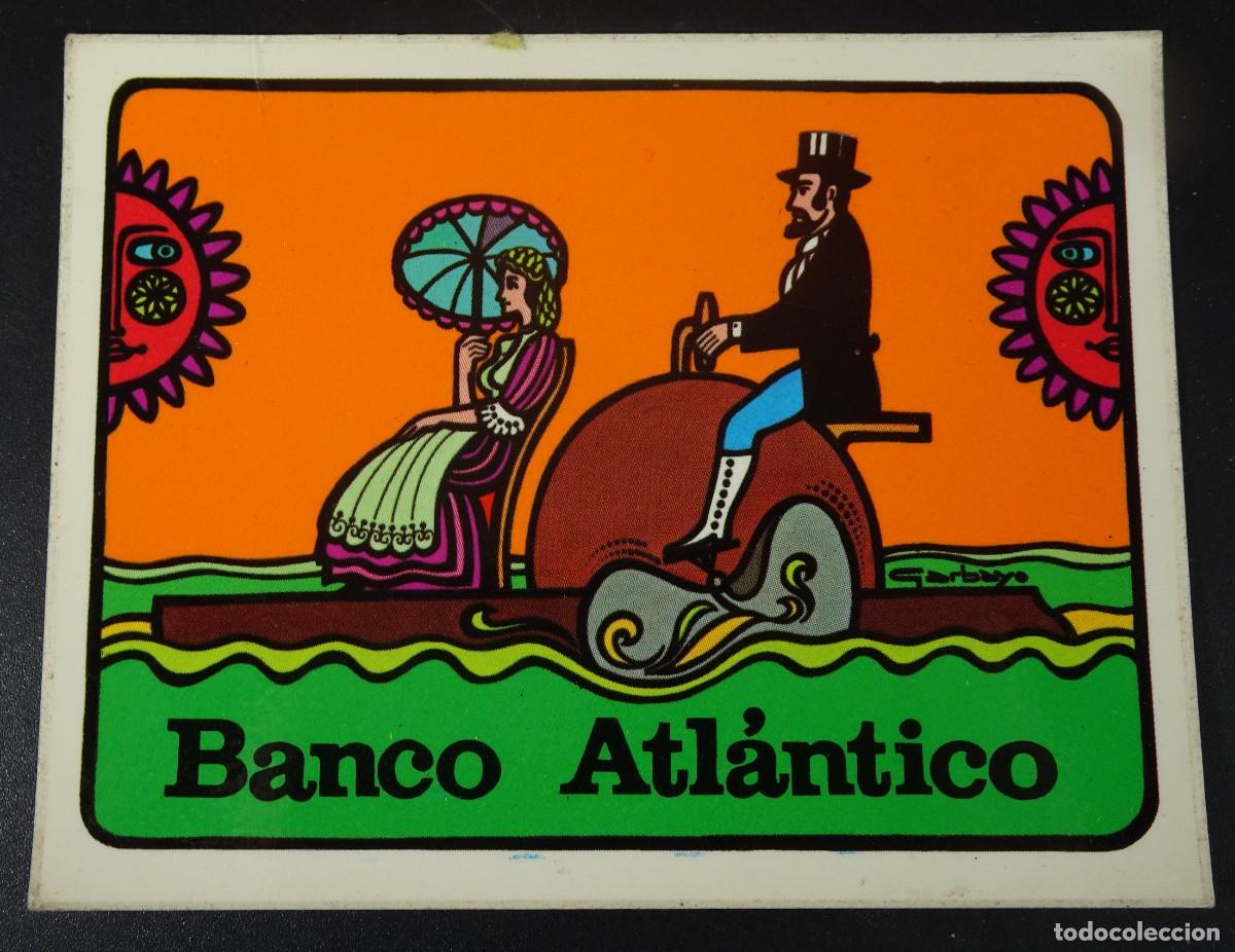 Coleccionismo Calendarios: ANTIGUO CALENDARIO BOLSILLO , BANCO ATL&Aacute;NTICO, 1973, VER FOTOS