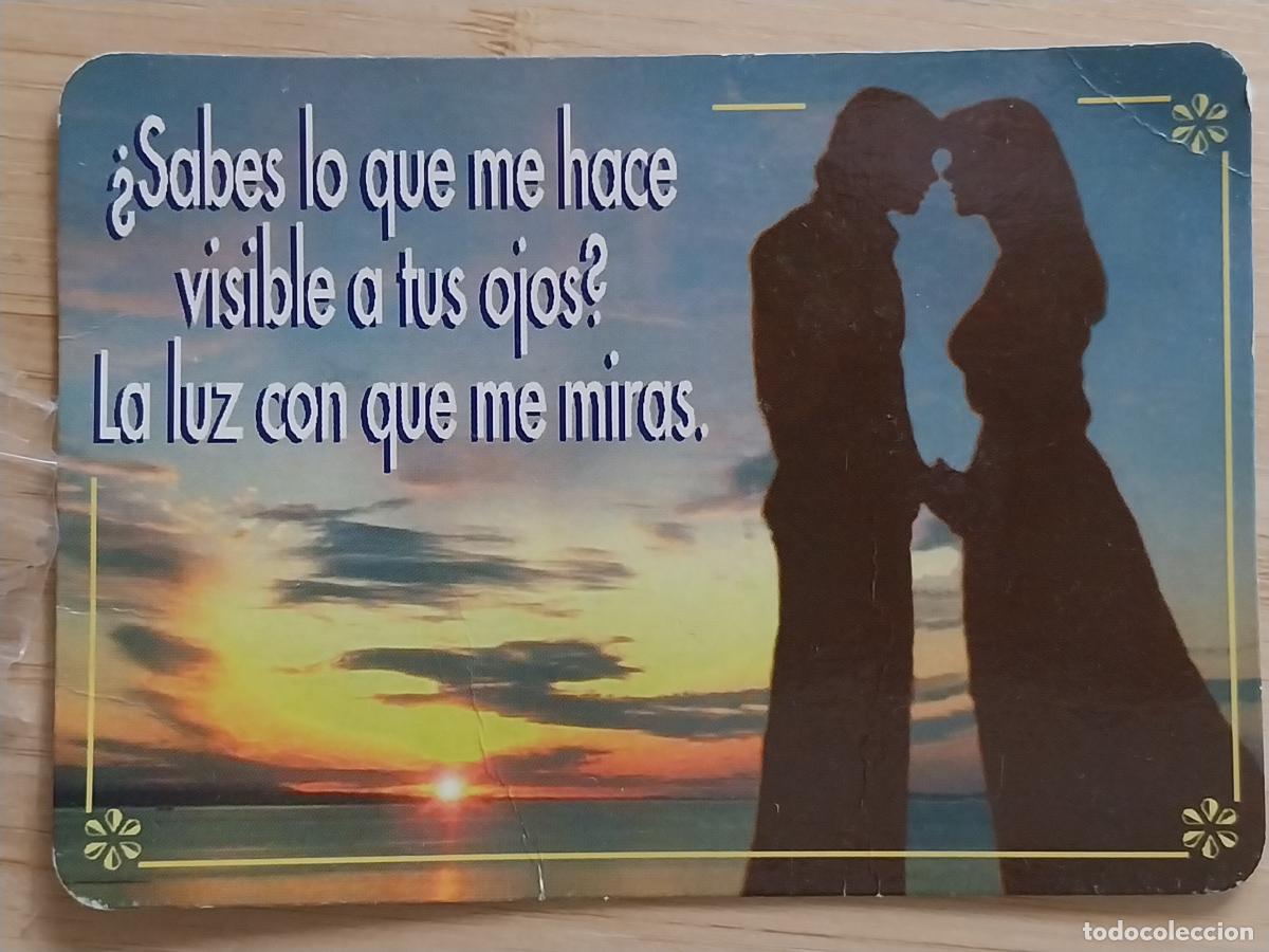 Coleccionismo Calendarios: PAREJA ROM&Aacute;NTICO CALENDARIO 1999 PUBLI TOLDOS PAZOS REF BO 609