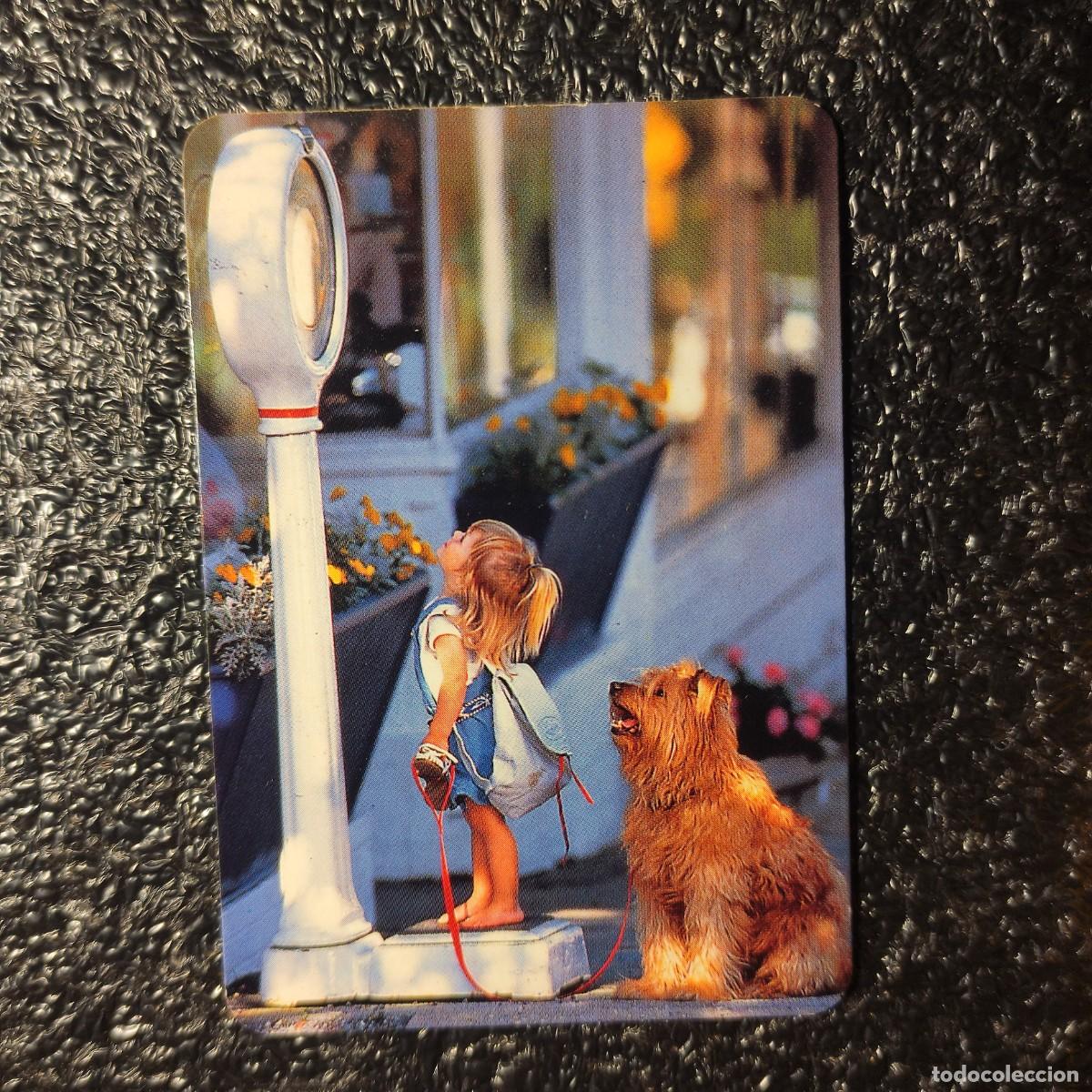 Coleccionismo Calendarios: CALENDARIO BOLSILLO NI&Ntilde;OS . CASA RUFINO 1995 .. SEVILLA ** NI&Ntilde;A CON PERRO ** T1
