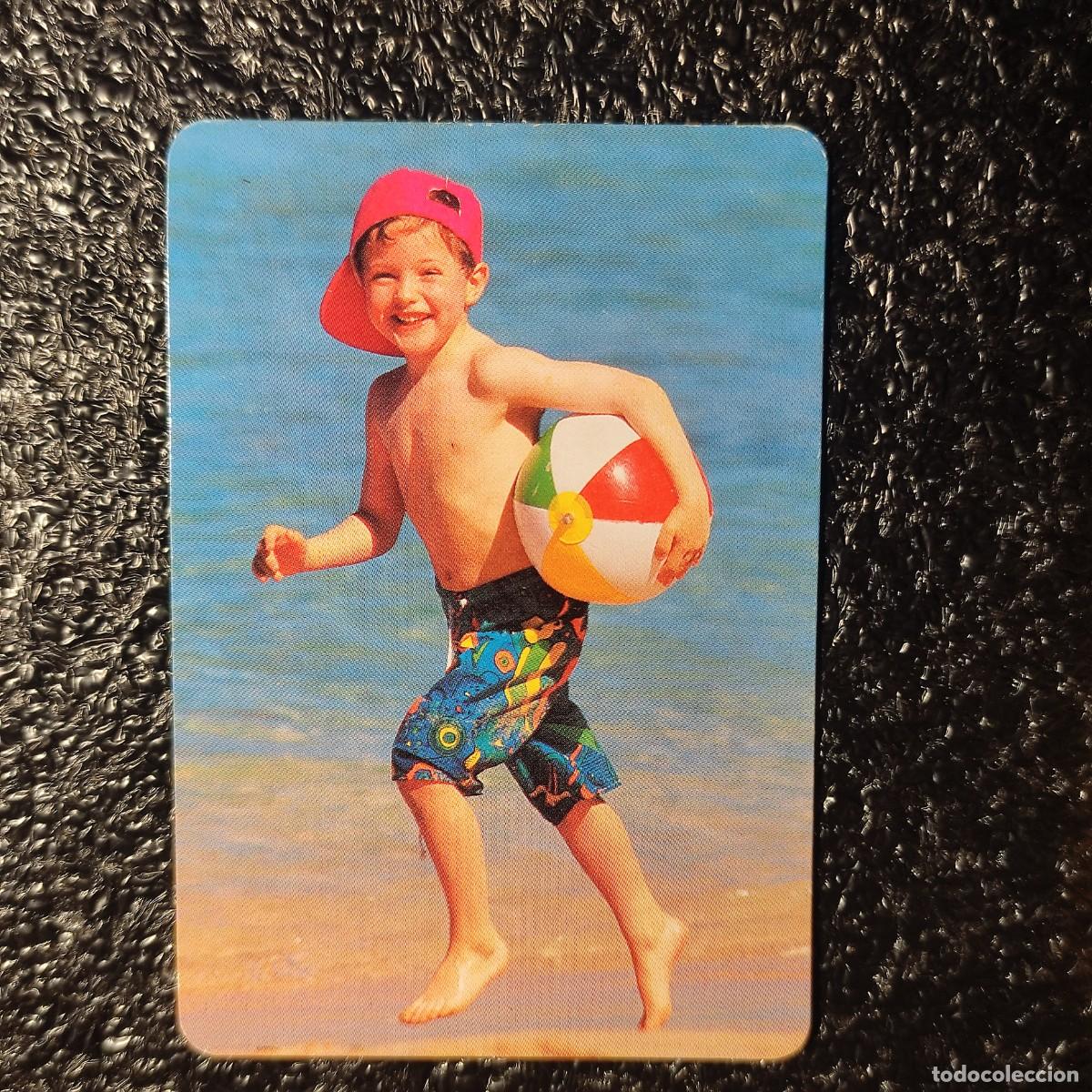 Coleccionismo Calendarios: CALENDARIO BOLSILLO NI&Ntilde;OS . NI&Ntilde;O PLAYA ** 1997 ** PUBLI. SEVILLA ** T1