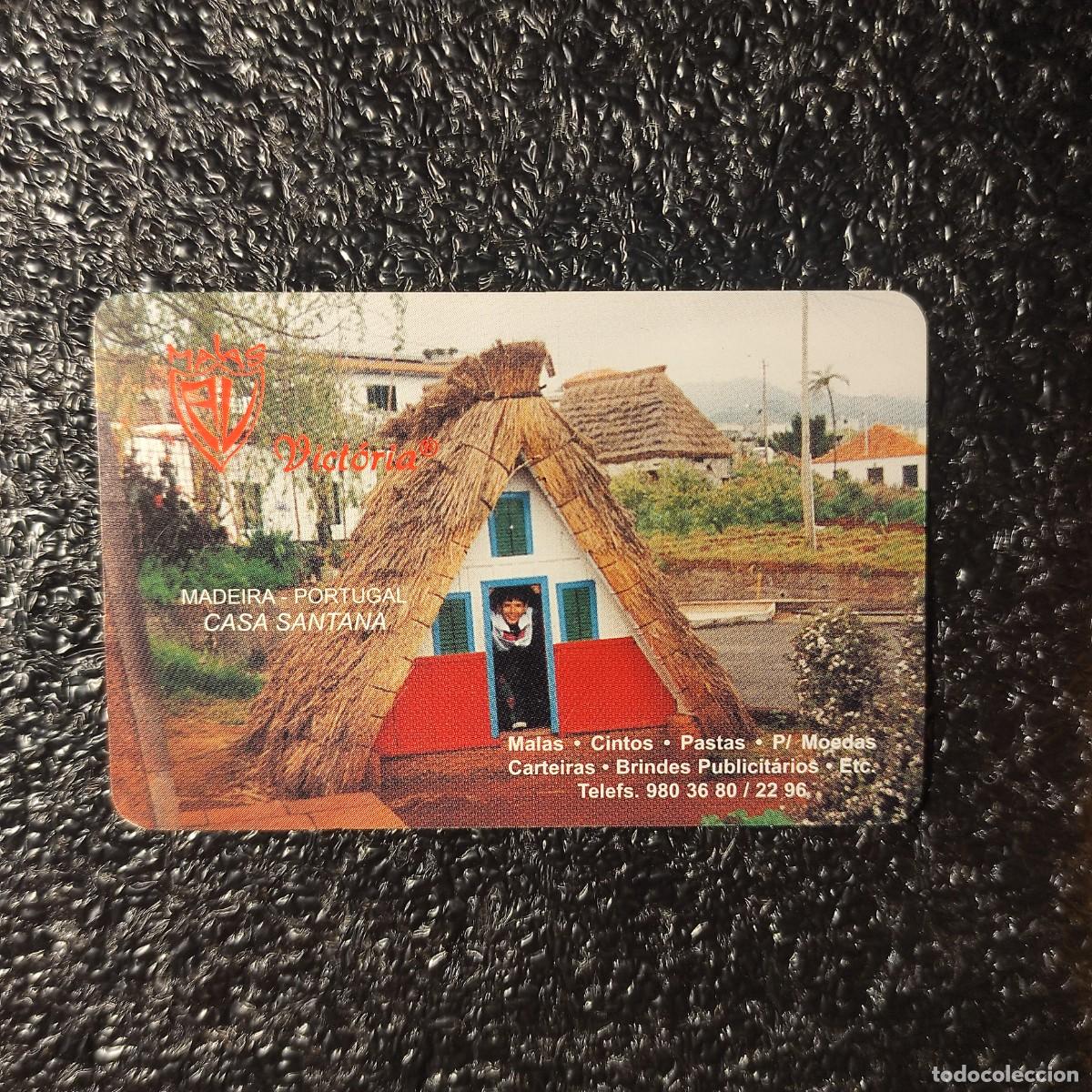 Coleccionismo Calendarios: CALENDARIO BOLSILLO NI&Ntilde;OS . Casa Santana, Madeira Malas Vict&oacute;ria 1996 ** PORTUGAL ** T1