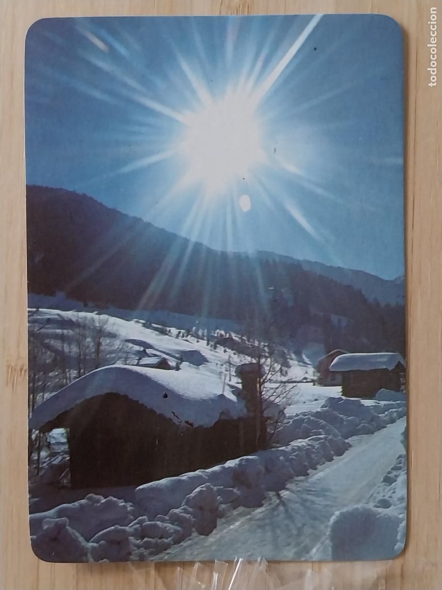 Coleccionismo Calendarios: NEVADA NATURALEZA CALENDARIO 1987 PUBLI PELETEROS TRIOL REF CLB 1248
