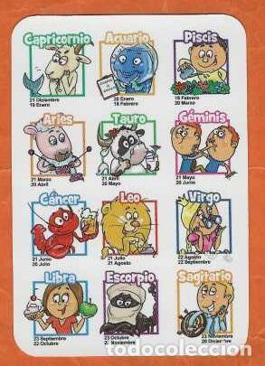 Coleccionismo Calendarios: CALENDARIO DE BOLSILLO SERIE EDIJAR A&Ntilde;O 2015 HOR&Oacute;SCOPOS - SIN PUBLICIDAD - VER FOTO REVERSO