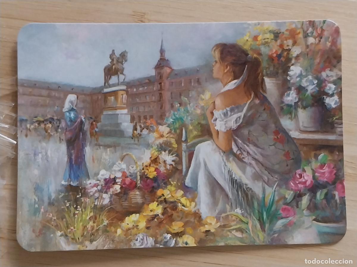 Coleccionismo Calendarios: ILUSTRACION MUJER FLORES CALENDARIO 1999 PUBLI DONOSTIARRA DECO REF EGC 64