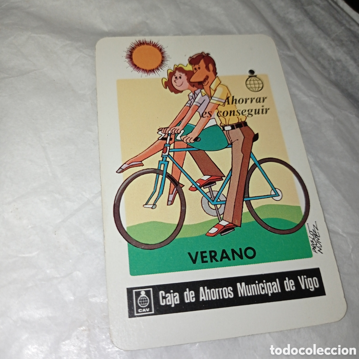 Colecionismo Calend&aacute;rios: CALENDARIO FOURNIER 1983 CAJA AHORROS MUNIC. DE VIGO