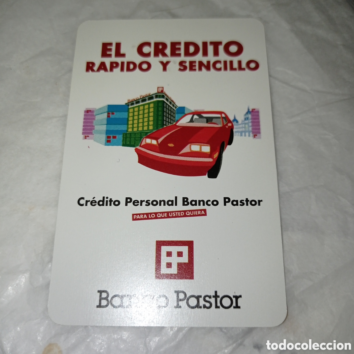 Coleccionismo Calendarios: CALENDARIO fournier, banco Pastor 1995