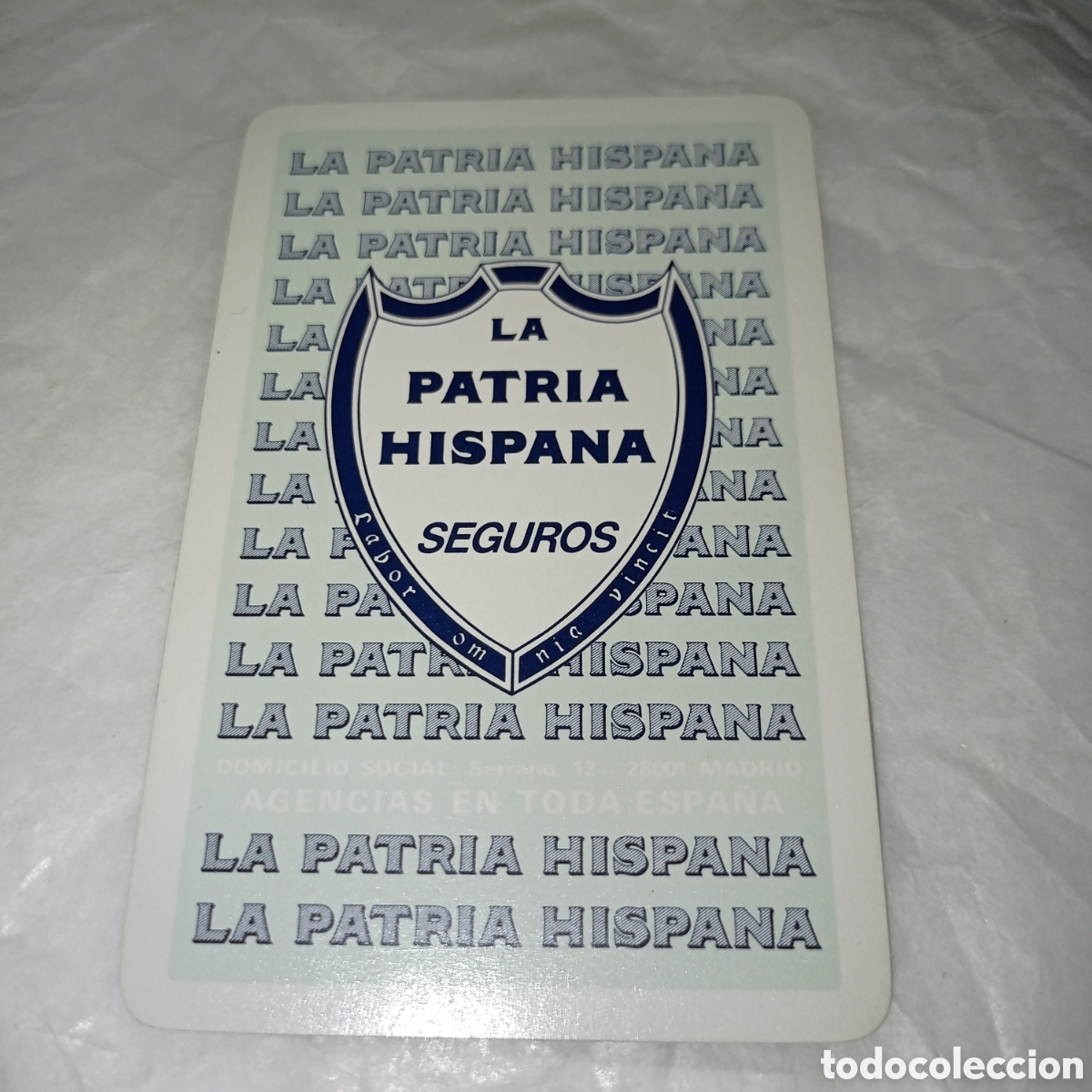 Coleccionismo Calendarios: CALENDARIO de fournier, la Patria Hispana de, 1996