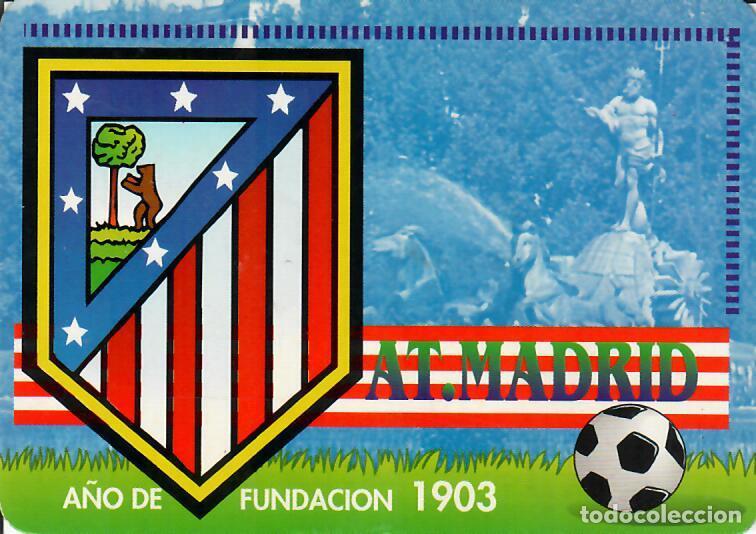 Coleccionismo Calendarios: CALENDARIO DE SERIE F&Uacute;TBOL - A&Ntilde;O 2000 - BO 669 - ATL&Eacute;TICO MADRID