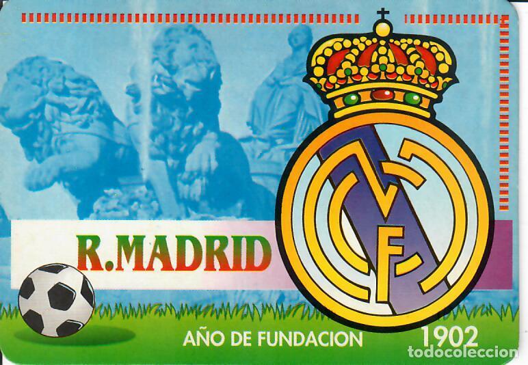 Coleccionismo Calendarios: CALENDARIO DE SERIE F&Uacute;TBOL - A&Ntilde;O 2000 - BO 670 - REAL MADRID