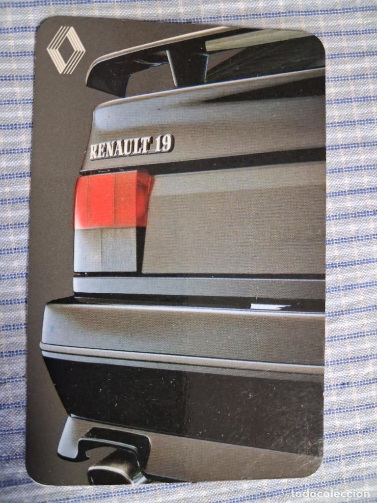 Coleccionismo Calendarios: Calendario Renault 19. A&ntilde;o 1991. Estado ver im&aacute;genes