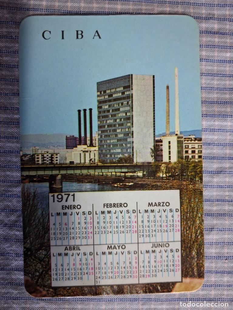 Coleccionismo Calendarios: Calendario Cibalgina. A&ntilde;o 1970. Estado ver im&aacute;genes