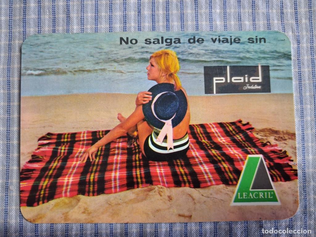 Coleccionismo Calendarios: Calendario Manta de viaje Plaid. A&ntilde;o 1964. Estado ver im&aacute;genes