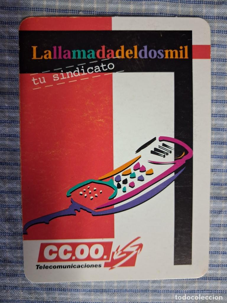 Coleccionismo Calendarios: Calendario CCOO Telecomunicaciones. A&ntilde;o 2000. Estado ver im&aacute;genes