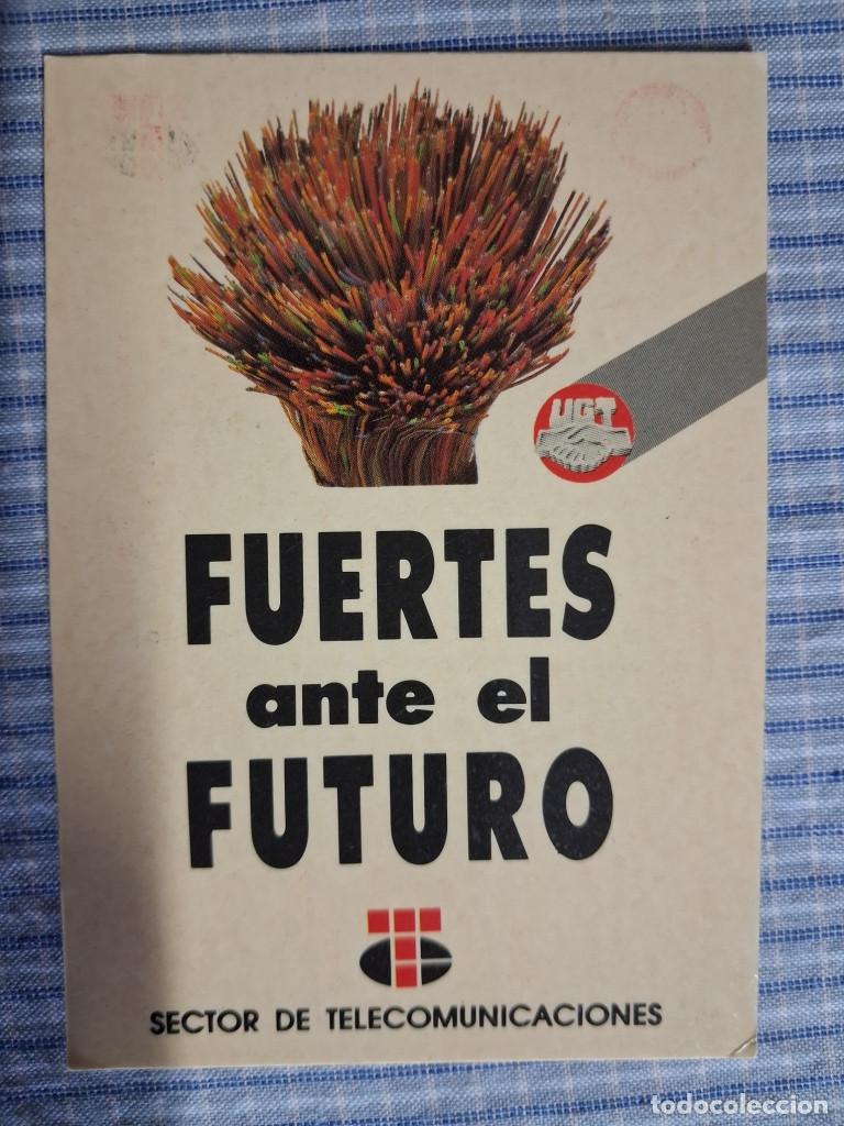 Coleccionismo Calendarios: Calendario UGT Sector de Telecomunicaciones. A&ntilde;o 1991. Estado ver im&aacute;genes