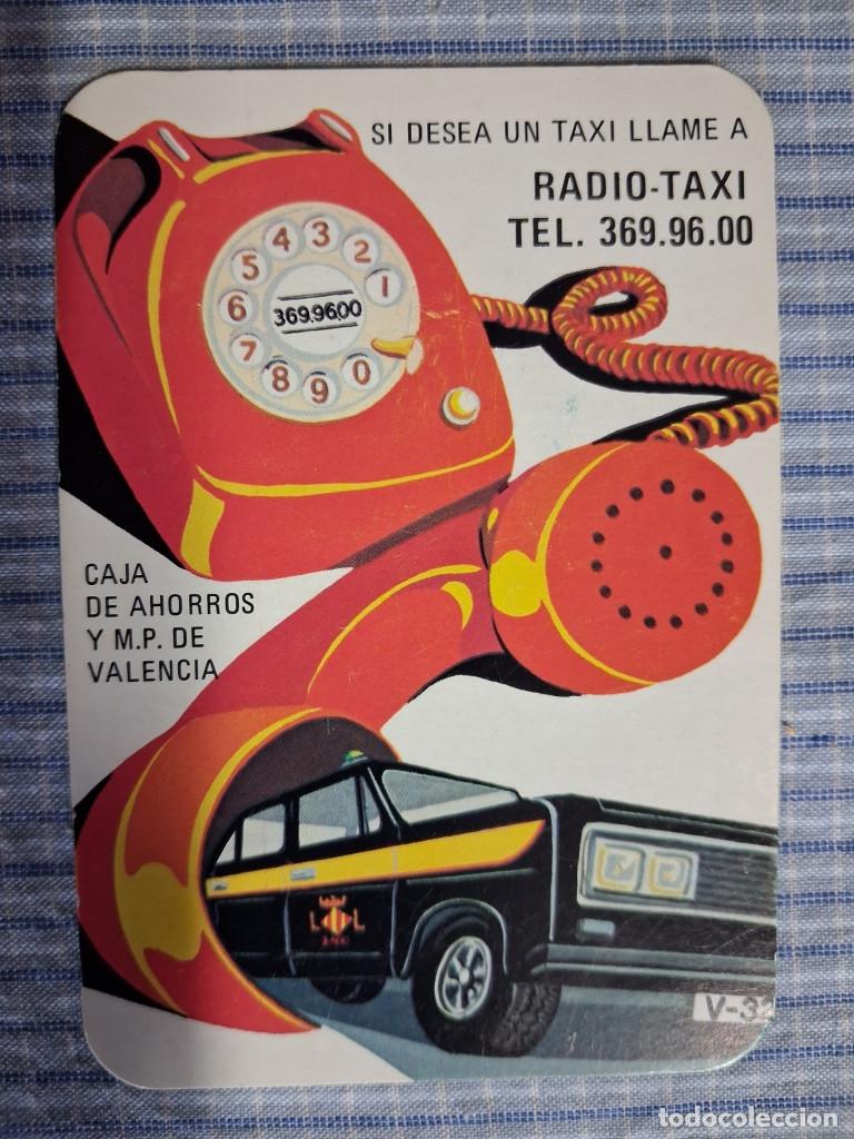 Coleccionismo Calendarios: Calendario Radio Taxi. Caja Ahorros de Valencia. A&ntilde;o 1976. Estado ver im&aacute;genes